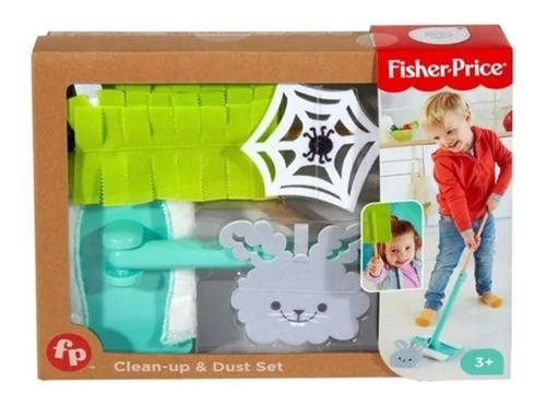 Fisher Price, Set Juguemos A Limpiar 3+ Nuevo Incluye Envío