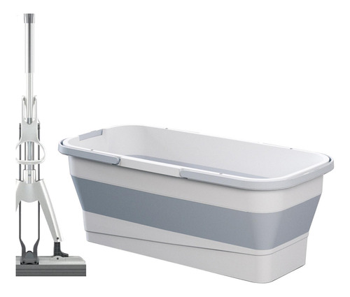 Cubo De Agua Plegable Cubo Plegable De Silicona Para Fregona