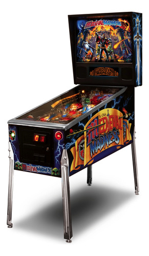 Medieval Madness Pinball Protetor Do Playfield E Metal Ponte