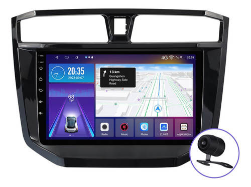 Para 6+128g Estéreo Chevrolet S10 Pro Max 2021-2024 Qled Gps
