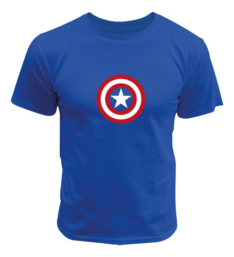 Camiseta Escudo Capitán América Los Vengadores Avengers Civi