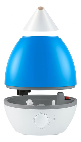 Umidificador De Ar Purificador Ultrassônico Luminária 2.6 Litros Com Luz Baixo Ruído Silencioso 127/220V Boyu Cell