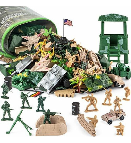 Divwa 160 Piezas Army Men Toys Para Niños, Figuras De Ac