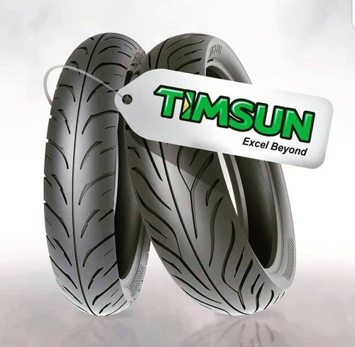 Juego Cubiertas High Grip Ns200 Timsun 130 70 17 / 100 80 17