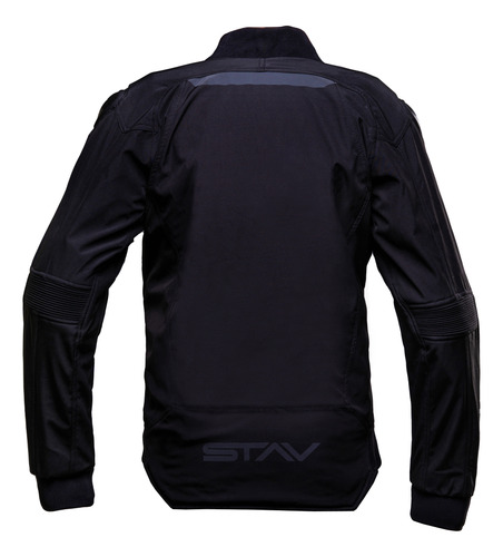 Imagen 2 de 5 de Campera Moto Stav Urban Protection Windblock Softshell