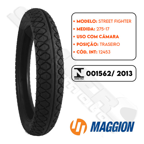 Par Pneu Mvk Fox 110 80-100-14 + 80-100-14 Maggion
