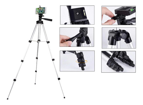Tripode Con Nivel Para Camara Y Celular / Forselling