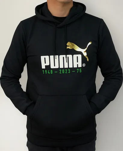 Puma No.1 Logo Celebration Hoodie Fl 676021 01 Black Men's