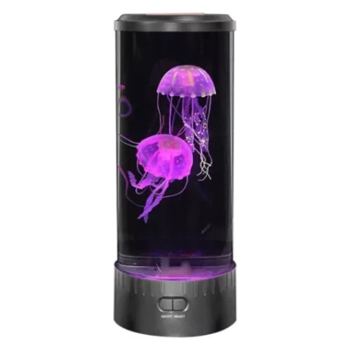 Luz Noturna Super Atmospheric Ocean Jellyfish De 7 Cores