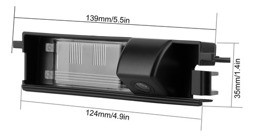 Câmera De Visão Traseira Ccd Hd Para Rav4 2006-2016