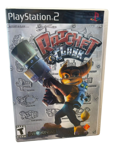 Ratchet Clank Play 2 Com Capa E Pôster Ps2