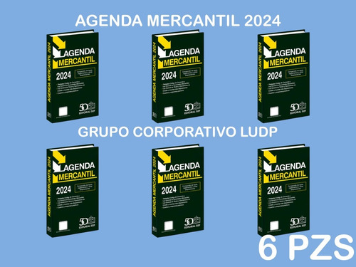 Agenda Mercantil 2024 (6 Piezas)