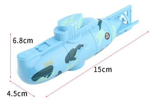 - Juguete Submarino Recargable Con Mando A Distancia