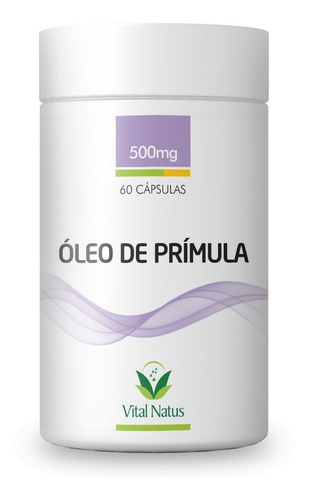 Óleo De Prímula Vital Natus 60 Cápsulas