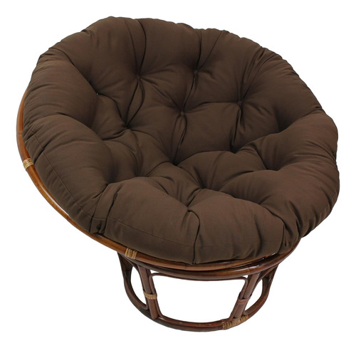 Cojín De Sarga Silla Papasan Doble, Azul Royal, 44 X ...