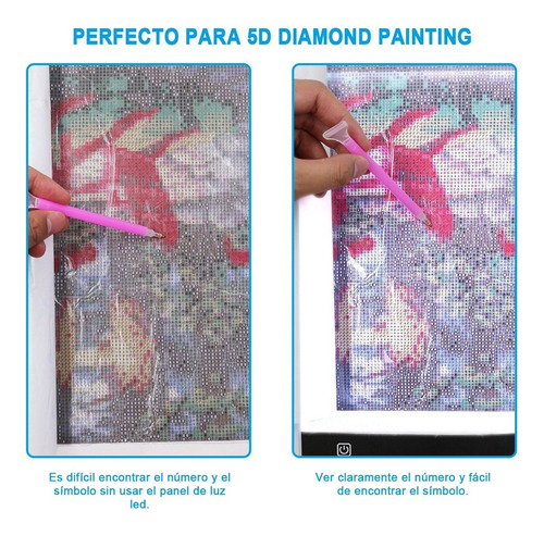 Imagen 7 de 7 de Tablero De Dibujo Led De Papel A4, Tablero De Copia