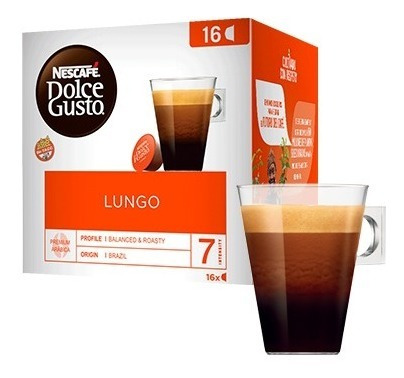 Imagen 3 de 7 de Cápsulas Nescafé Dolce Gusto Lungo Oficial