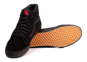 vans preto feminino cano alto