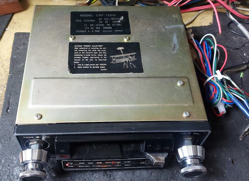 Radio Toca Fitas Tkr Crf150m Original Cara Preta Vw Gm Ford (Usado)