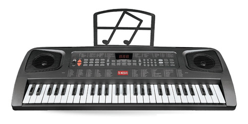 Imagen 2 de 5 de Teclado Musical Con 54 Teclas 100 Ritmos Y Tonos Kaiser 5485