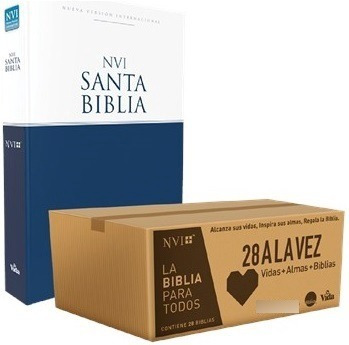 Nueva Caja De Biblias 28 A La Vez Nvi Misionera ®