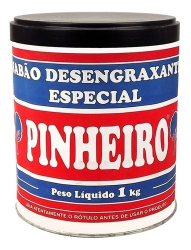 Sabão Desengraxante Em Pasta Pinheiro 1kg