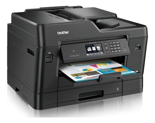Impresora Multifuncional Brother Mfc-j6930dw Tabloide Wifi, Duplex, Puerto Usb, Escaner Tamaño Tabloide Color Negro
