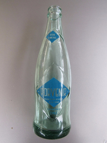  Botella Agua Mineral Porvenir Años 70´s (c85)