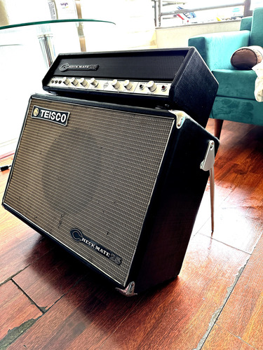 Amplificador Reliquia Vintage Full Tubos Teisco Checkmate 25