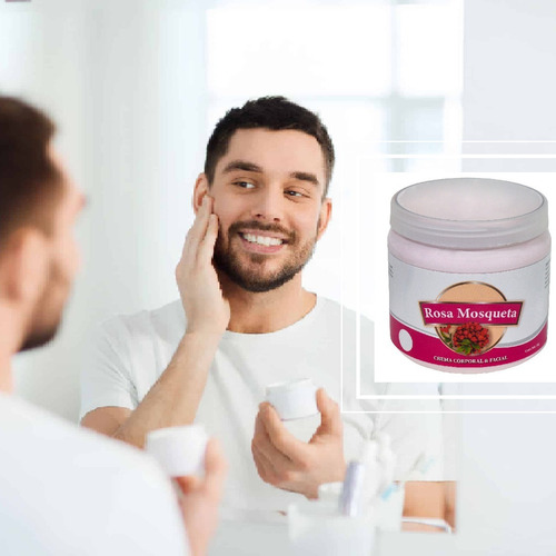 Imagen 6 de 8 de Crema Corps Facial Arrugas Estrias Rosa Mosqueta 1kg /p
