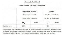 Furian Caffeine (90 Caps) - Padrão: Único Único