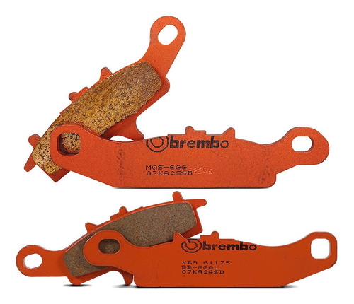 Set Pastilla Freno Delantero Kawasaki Kfx 450 - Brembo