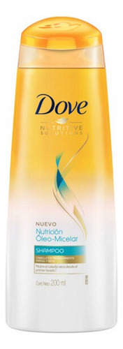 Shampoo Dove Nutrición Oleo Micelar X 200 Ml