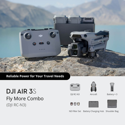 Drone Dji Air 3s Fly More Combo Rc-n3