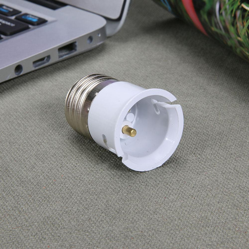 Adaptador De Luz Convertidora E27 A B22, Soporte De Lámpara,