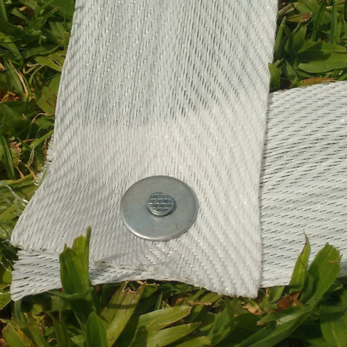 Imagen 4 de 9 de Cinta Linea Demarcacion 100m Canchas Futbol Rugby + Fijacion - Resistente Agua Y Sol - Hay Stock