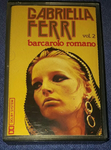 Gabriella Ferri Barcarolo Romano Casette Milano Italy 1982!