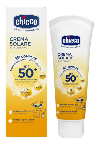 Protetor Solar Infantil Uva Uvb Ir Spf50+ 75ml 0m+ Chicco