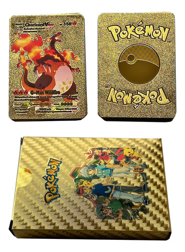 Pokemon Caja Cartas Metalizadas 27 Cartas De Lujo