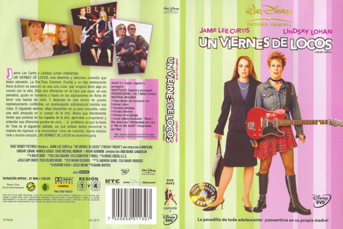 Un Viernes De Locos - Lindsay Lohan - Dvd