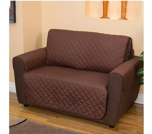 Protector Forro Sala Mueble Doble Faz 2 Puesto Pelos Mascota