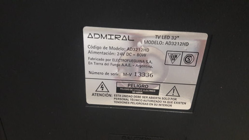 Tv Led 32 Pantalla Rota