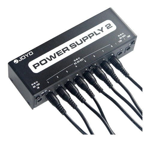 Imagen 1 de 5 de Fuente De Alimentación Múltiple Para 10 Pedales Joyo Jp-02
