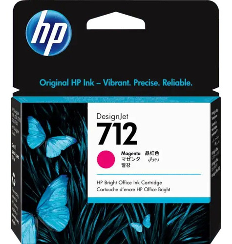 Hp 712 29-ml Magenta Ink Cartridge