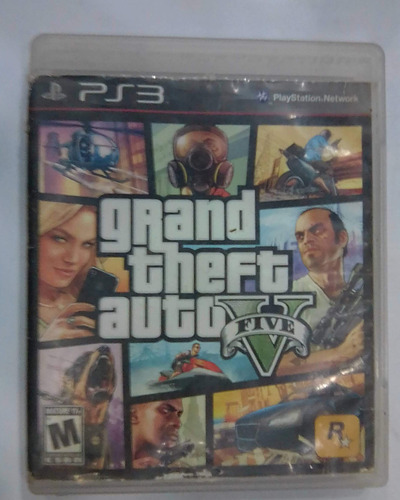 Grand Theft Auto. V. Ps3 Original Usado. Qqo.