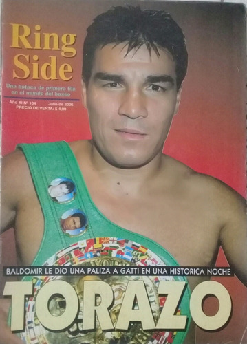 Revista Ring Side 104 Baldomir Vs Gatti,chino Maidana Vs A