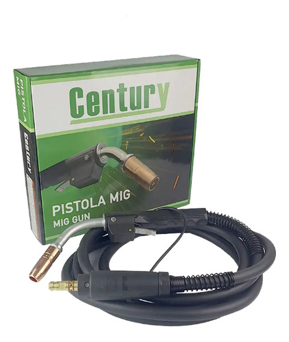 Pistola Para Soldar Tipo Tregaskiss 400 Conector Tipo Miller