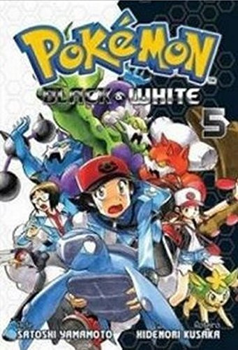Pokémon Black White 5! Mangá Panini! Lacrado!