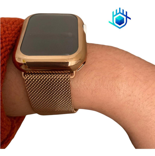 Correa Extensible Para Apple Watch Malla + Mica + Funda Case