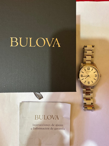Reloj Bulova Corporate Hombre 40mm Plateado Plateado Plateado (Usado)
